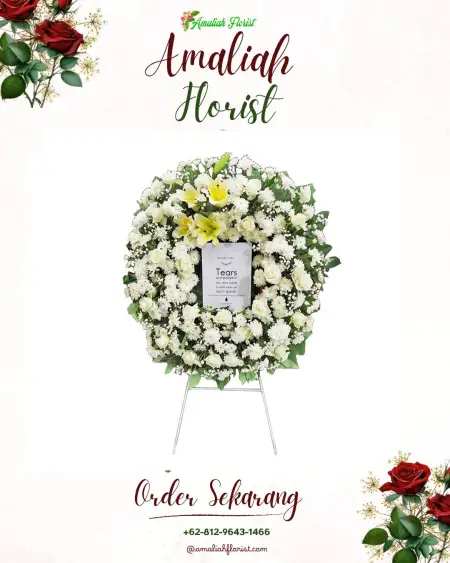 Krans Bunga Duka Kejuruan Muda